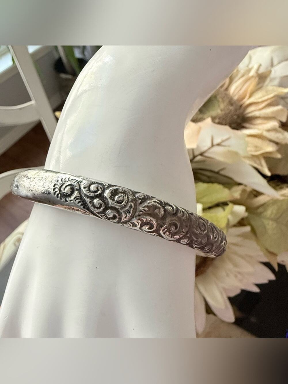R. Blackinton & Co., 925 Sterling Silver VINTAGE Bangle Bracelet